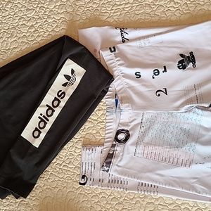 Adidas leggings (bundle of 2 shown) both are size small